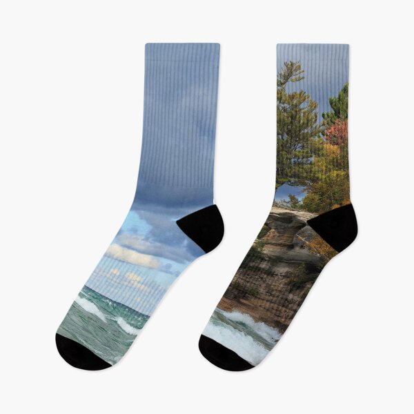 Item preview, Chapel Rock, Lake Superior at Pictured Rocks National Lakeshore. designed and sold by Maddie4Real.