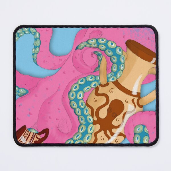 Item preview, Octopus with Mycenaean ceramics designed and sold by LeahHa.