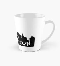 Es ist ruhig Uptown Skyline Tasse (konisch)