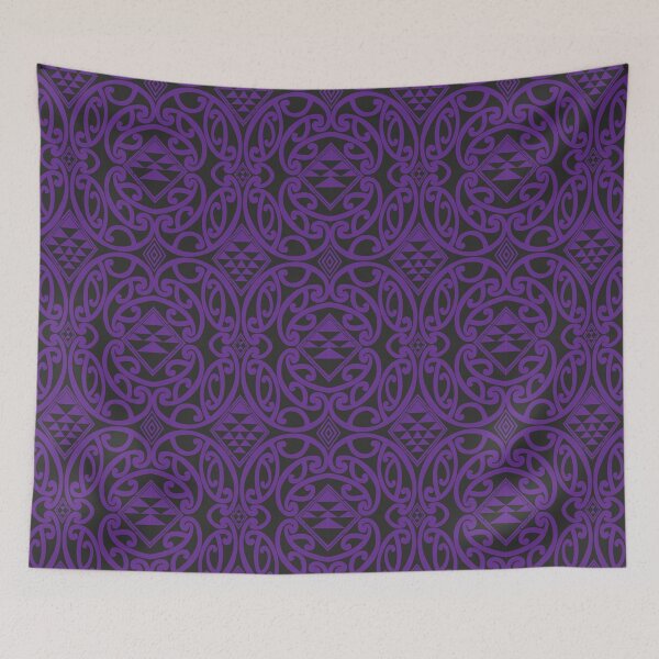 Item preview, Arai - Dark and Purple Pattern designed and sold by LifeIsHecktic.