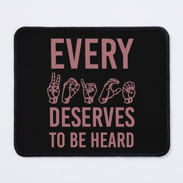 Item preview, Every voice deserves to be heard | Speech Pathology | Speech pathologist | SLP | Future SLP designed and sold by Violet Treasures.