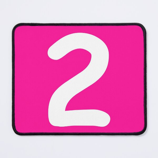 Item preview, Pink Number 2 Two Funny Birthday Gift designed and sold by Shariss.