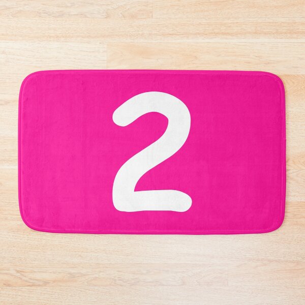 Item preview, Pink Number 2 Two Funny Birthday Gift designed and sold by Shariss.