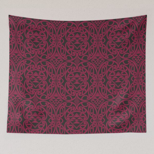 Item preview, Arai - Dark and Maroon Pattern designed and sold by LifeIsHecktic.