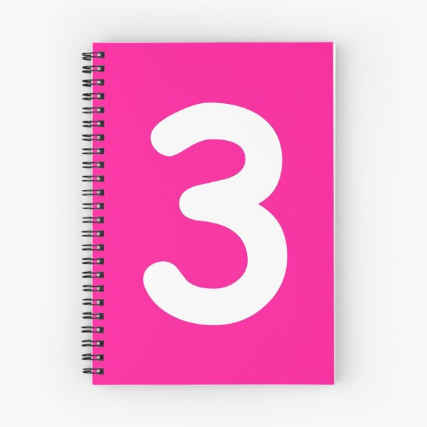 Item preview, Pink Number 3 Three Funny Birthday Gift designed and sold by Shariss.