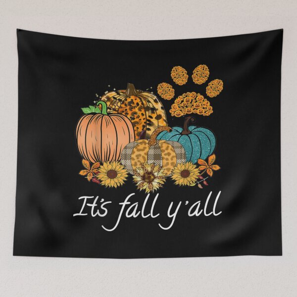 Item preview, its fall yall pumpkin  designed and sold by shopVL.