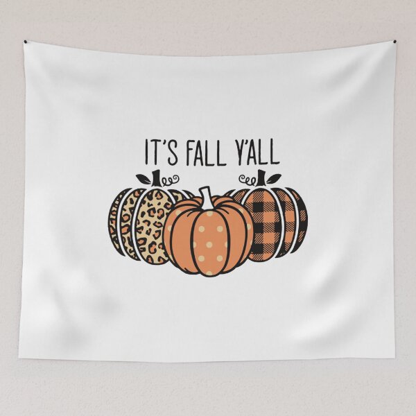 Item preview, Its Fall Yall Pumpkins Artwork designed and sold by shopVL.
