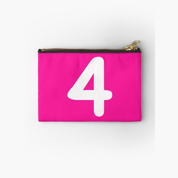 Item preview, Pink Number 4 Four Funny Birthday Gift designed and sold by Shariss.