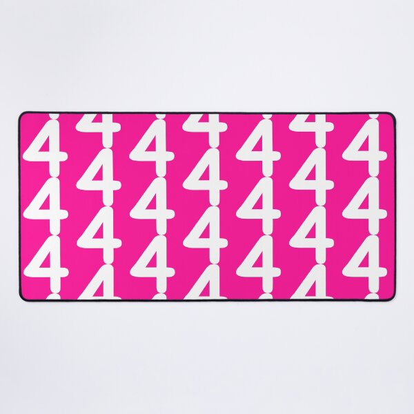 Item preview, Pink Number 4 Four Funny Birthday Gift designed and sold by Shariss.