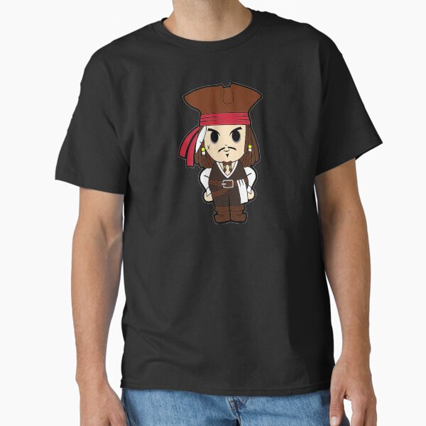 T-shirt Vintage Pirates Des Caraïbes : Jusqu'au Bout Du Monde, Taille L, Bleu, Homme