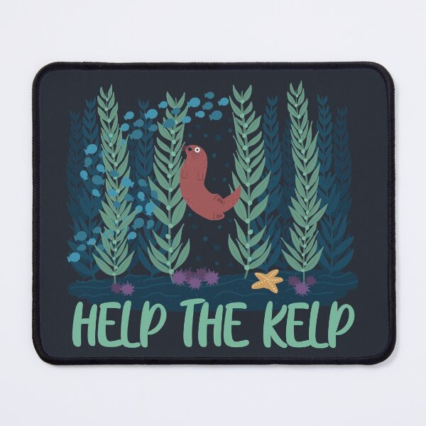 Item preview, Help The Kelp Cute Marine Biology Kelp Forest Ecosystem With Sea Otter designed and sold by JokeGysen.