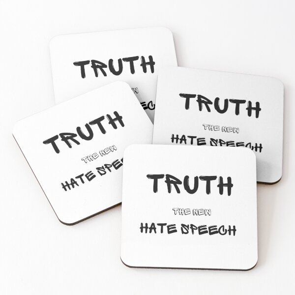 Item preview, Truth The New Hate Speech designed and sold by MYNTLYF.
