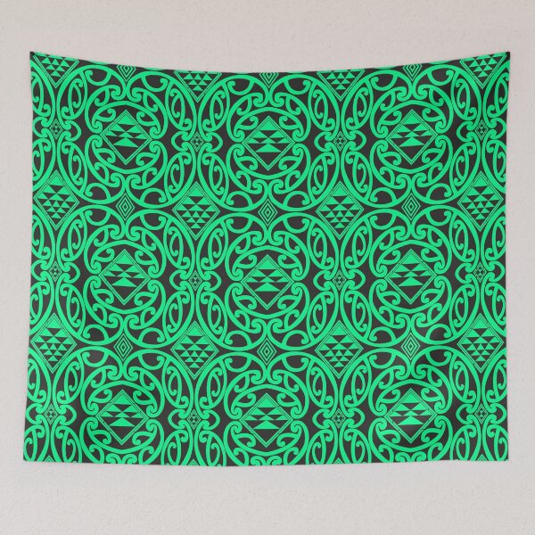 Item preview, Arai - Dark and Neon Green Pattern designed and sold by LifeIsHecktic.