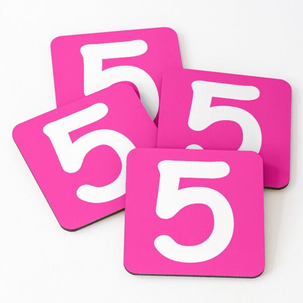 Item preview, Pink Number 5 Five Funny Birthday Gift designed and sold by Shariss.