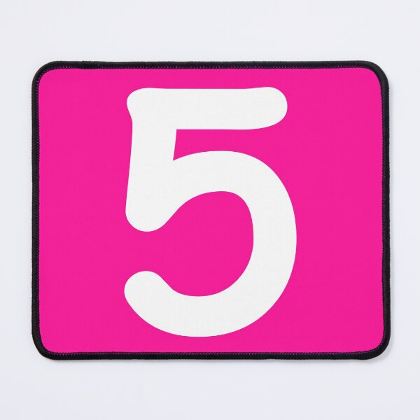 Item preview, Pink Number 5 Five Funny Birthday Gift designed and sold by Shariss.