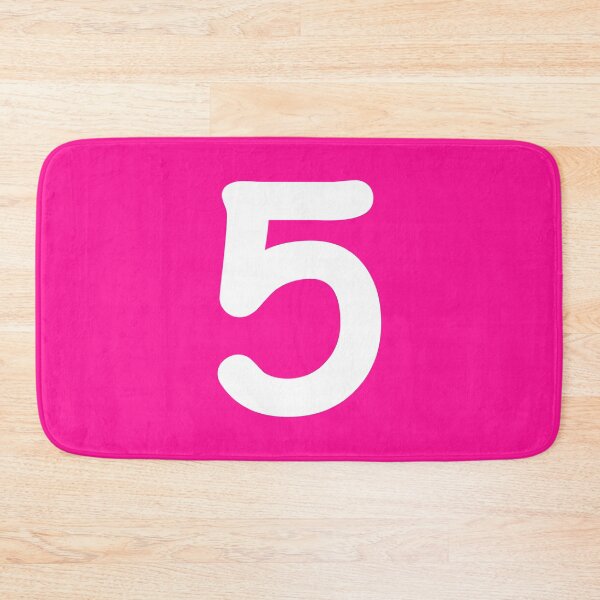 Item preview, Pink Number 5 Five Funny Birthday Gift designed and sold by Shariss.
