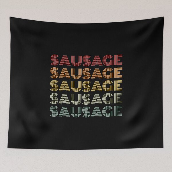 Item preview, Sausage Retro Style designed and sold by MariosNydras.