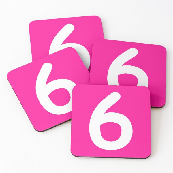 Item preview, Pink Number 6 Six Funny Birthday Gift designed and sold by Shariss.