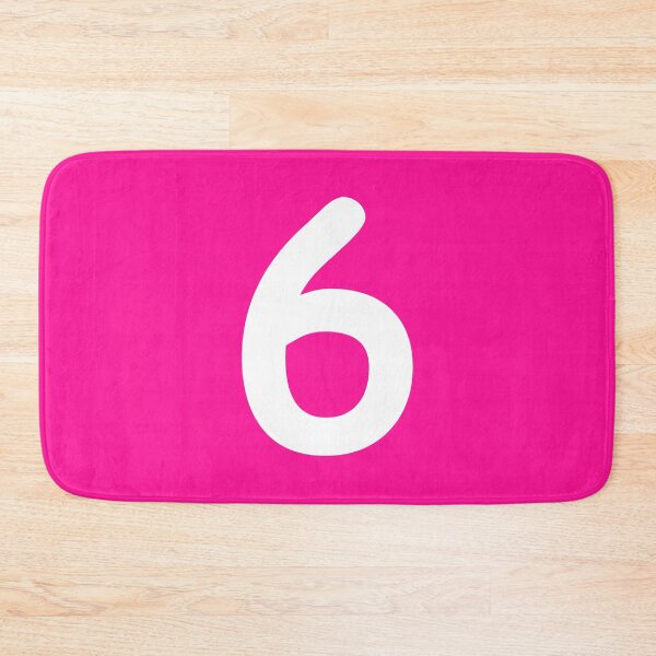 Item preview, Pink Number 6 Six Funny Birthday Gift designed and sold by Shariss.