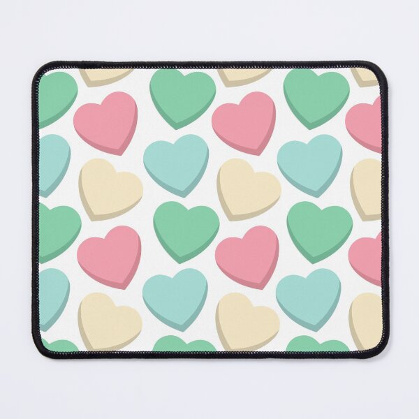 Item preview, Pastel Hearts Pattern white designed and sold by janishataneja.