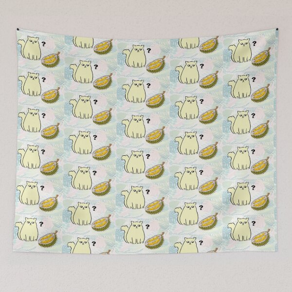 Item preview, Cat durian fruit designed and sold by NyengRepublic.