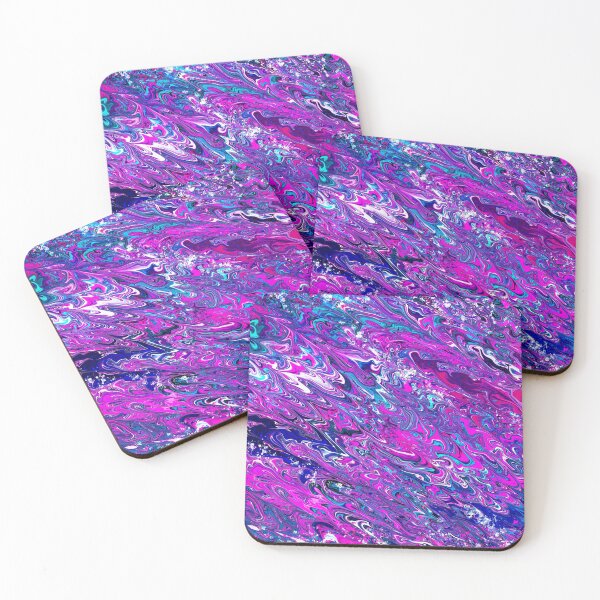 Item preview, Amethyst Waves - Artistic Marbled Paper Limited Series created by Craitza designed and sold by House of Sadu by Craitza.