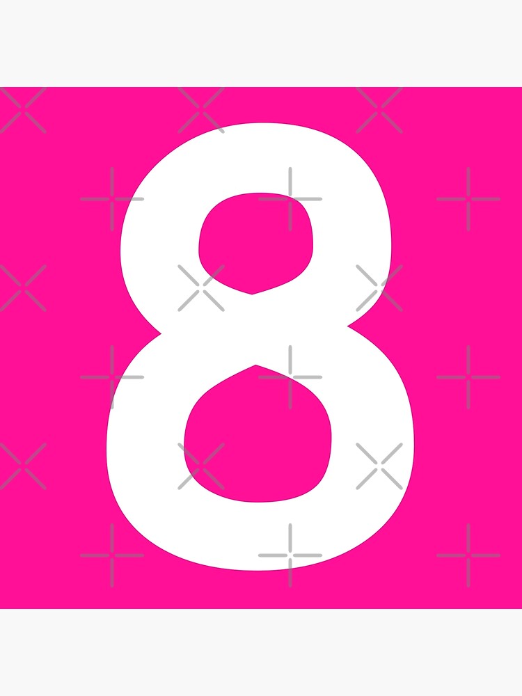 Pink Number 2 Two Funny Birthday Gift | Poster