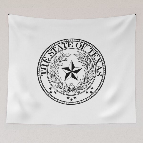 Item preview, State of Texas Official Seal  Lone star state Ghost Design  designed and sold by shopVL.