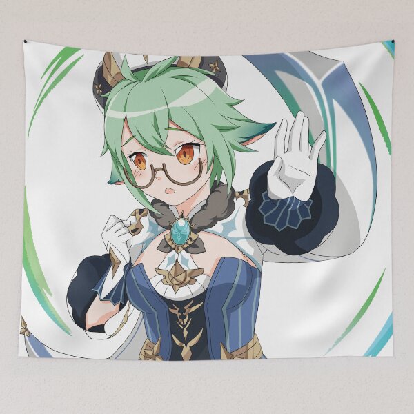 Item preview, Genshin Impact Sucrose  designed and sold by lorypig.