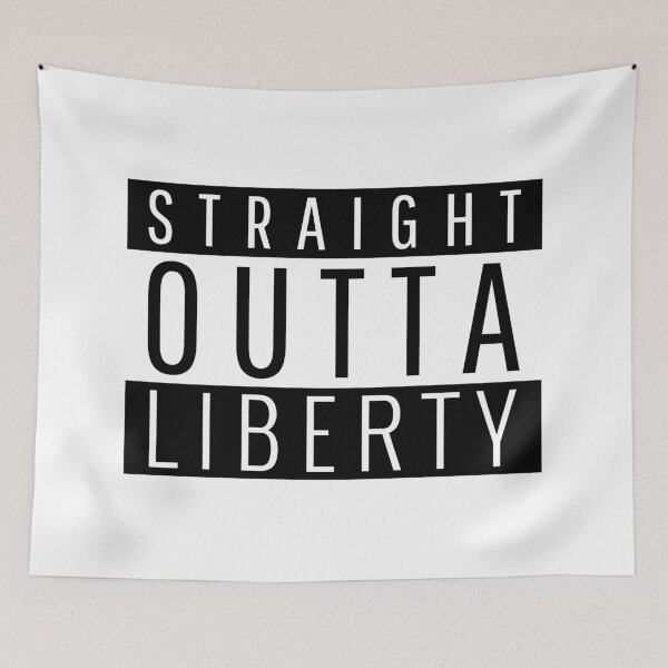 Item preview, Straight Outta Liberty Missouri  designed and sold by Teelogic.