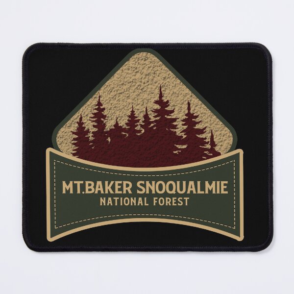 Item preview, Mt. Baker snoqualmie national forest designed and sold by Us-nature.