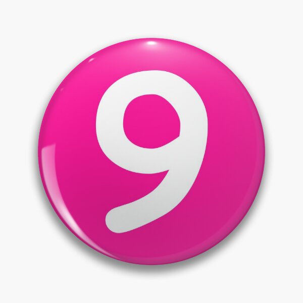Artikelvorschau, Rosa Nummer 9 Neun Lustiges Geburtstagsgeschenk entworfen und verkauft von Shariss.