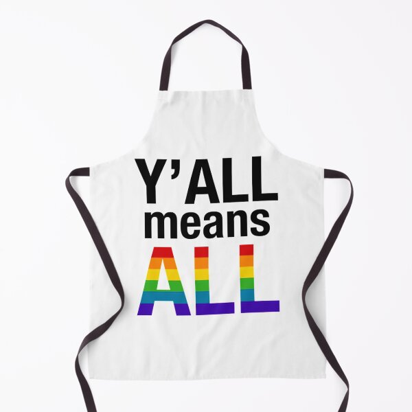 Item preview, Yall Means All LGBTQ+ designed and sold by shopVL.