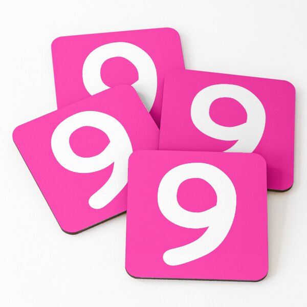 Item preview, Pink Number 9 Nine Funny Birthday Gift designed and sold by Shariss.