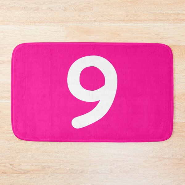 Item preview, Pink Number 9 Nine Funny Birthday Gift designed and sold by Shariss.