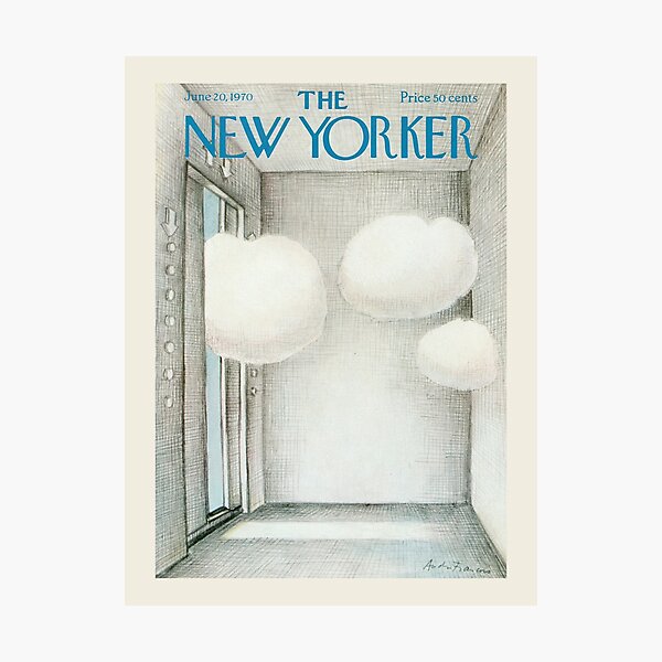 Cover of " The new Yorker" magazine. June 20 1970. Photographic Print