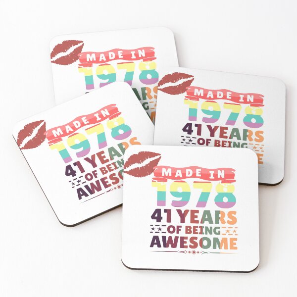 Item preview, made in 1978 41 years of being awesome  designed and sold by iphotograph4.