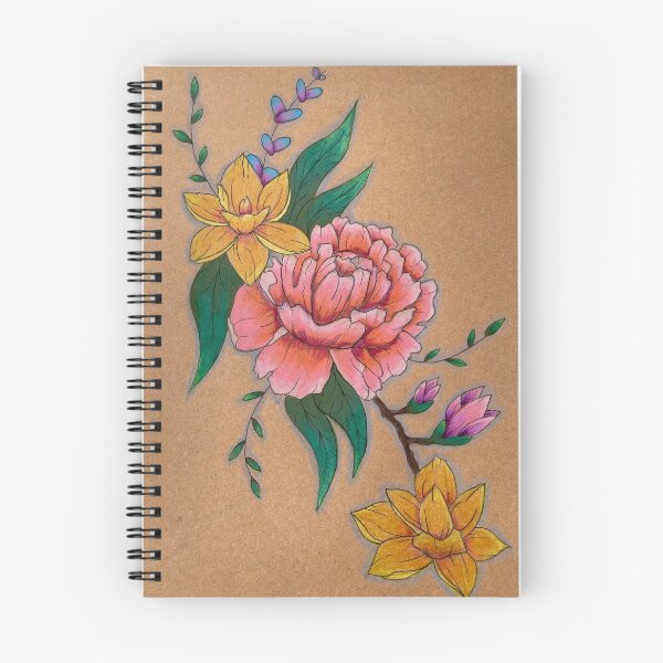 Item preview, Peony and Daffodils designed and sold by JuRoz.