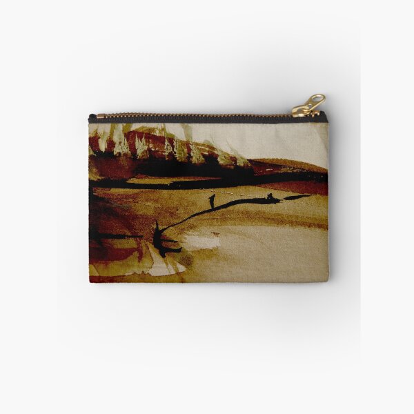 Item preview, sloping winter field.... rural town     designed and sold by banrai.