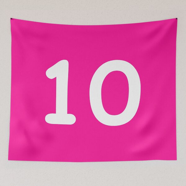 Item preview, Pink Number 10 Ten Funny Birthday Gift designed and sold by Shariss.