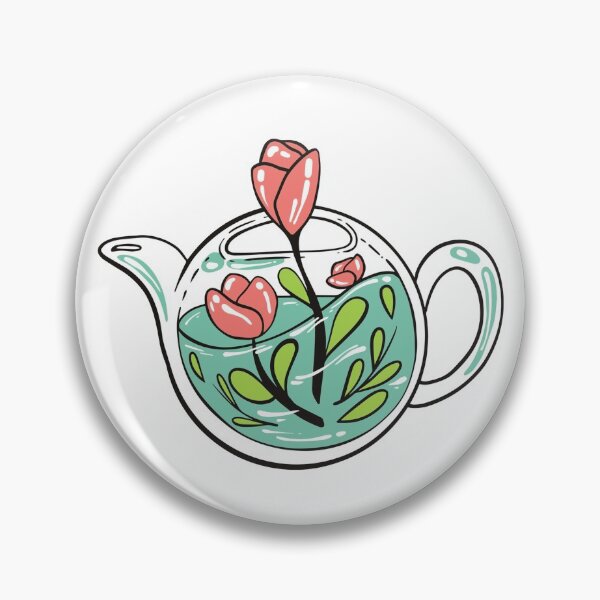 Item preview,  Glass Teapot With Water And Roses Inside designed and sold by Kaylee Nel.