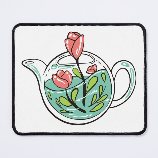 Item preview,  Glass Teapot With Water And Roses Inside designed and sold by Kaylee Nel.