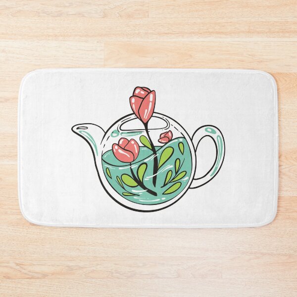 Item preview,  Glass Teapot With Water And Roses Inside designed and sold by Kaylee Nel.