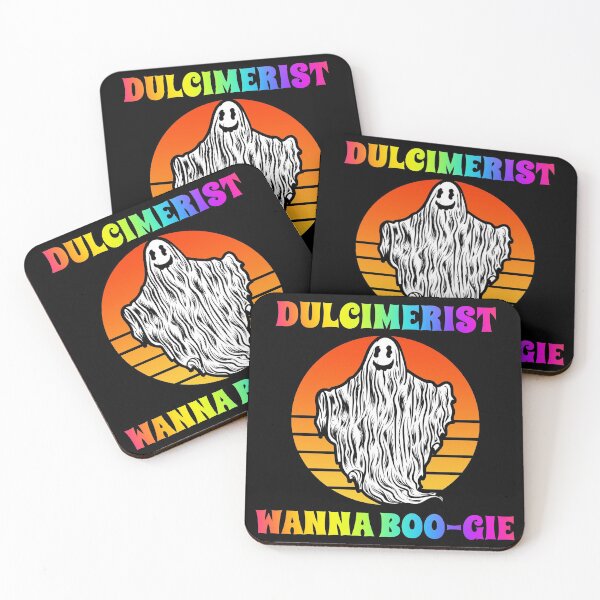 Item preview, Dulcimerist Wanna Boogie Groovy Halloween Party Retro Vintage designed and sold by ojdart.