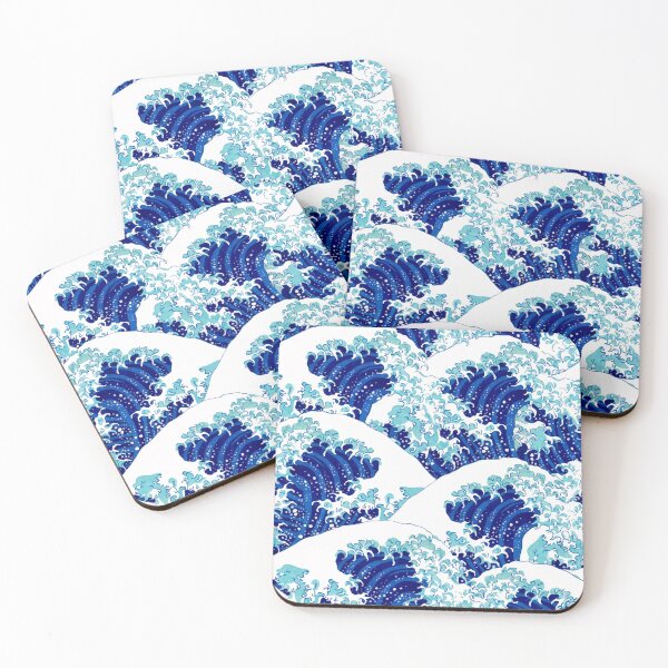 Item preview, Japanese blue wave designed and sold by PF-creations.