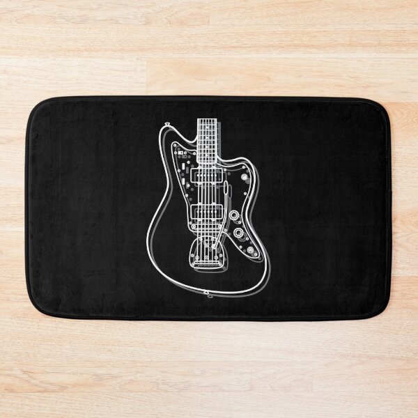 Item preview, Offset Style Electric Guitar Body Dark Theme designed and sold by nightsworthy.