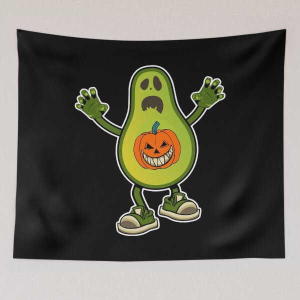 Item preview, It's Never Too Early For Halloween With A Pumpkin And A Zombie Avocado - It’s Spooky Season designed and sold by funpix-shop.