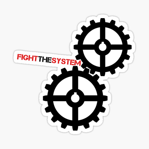 Item preview, Fight The System designed and sold by Sid3walkArt.