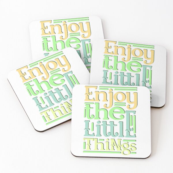 Item preview, Enjoy the Little Things in Life - Appreciating the Little Things in Life - Motivation Quote designed and sold by zawaxart.