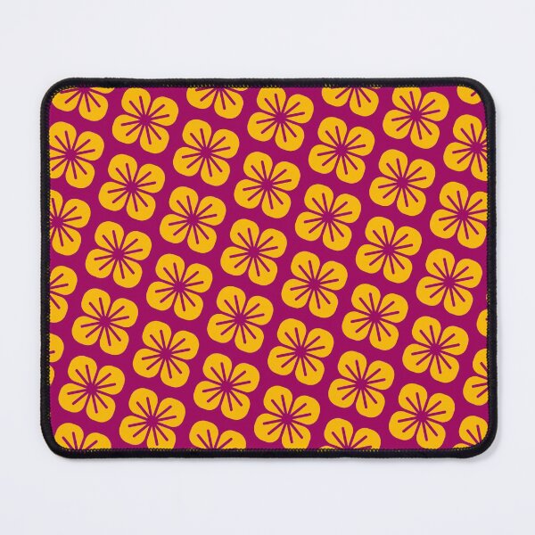 Item preview, Retro Orange flowers designed and sold by Spungezie.